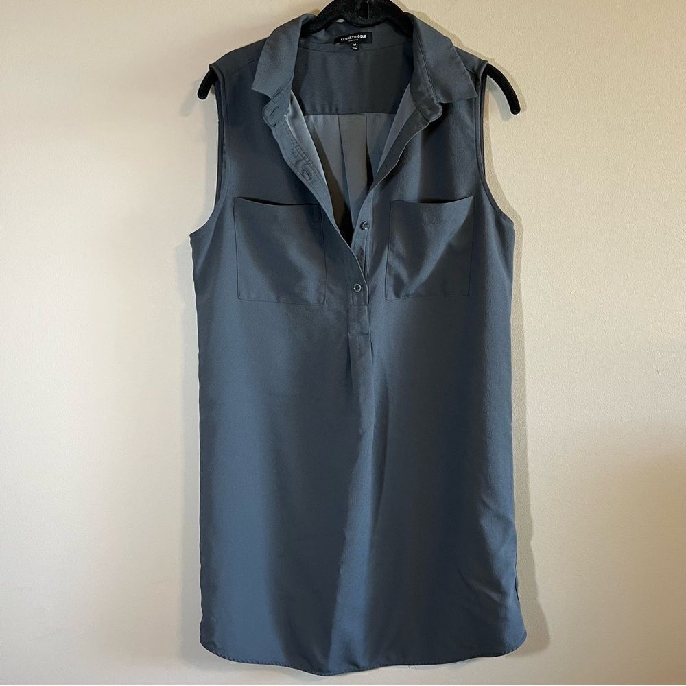 ✨ Kenneth Cole New York Gray‎ Mini Dress Medium